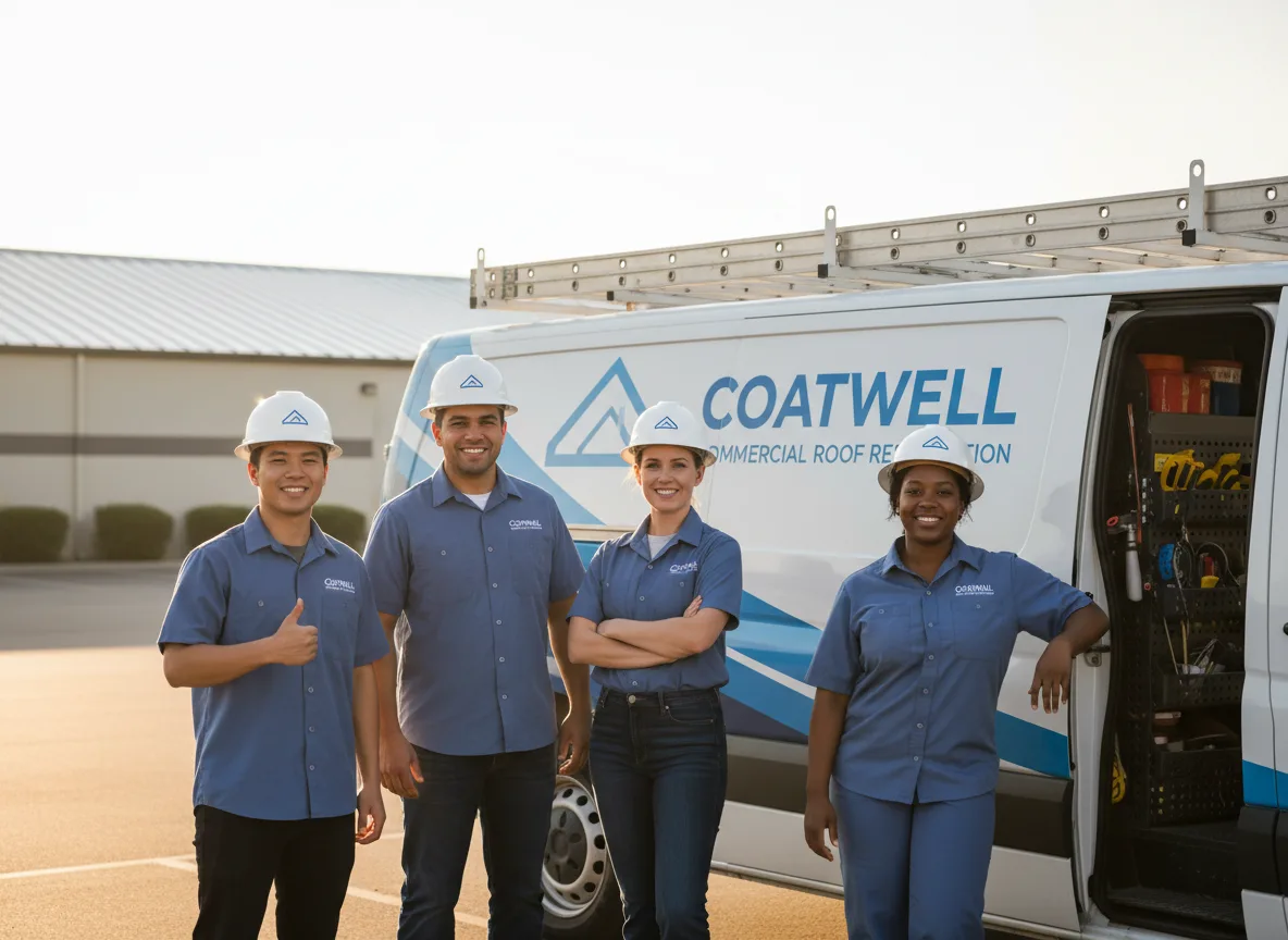 Commercial roof coating company in Charlestown, MA